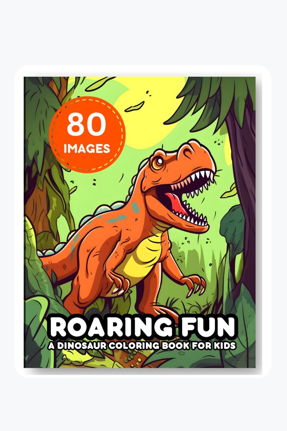 Dinosaur Coloring Book for Kids